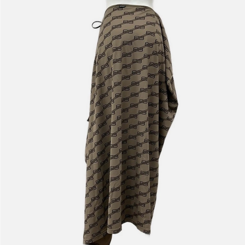 Balenciaga Brown Logo Swim Sarong - Picture 2 of 2